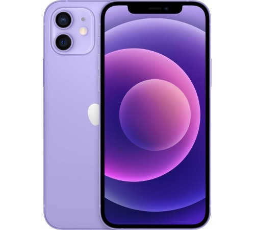 iPhone 12 64 Гб в фиолетовом цвете — стильный и мощный смартфон от Apple