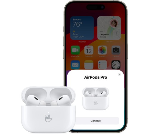 Беспроводные наушники Apple AirPods Pro 2 Type-C белого цвета — покупайте сейчас!