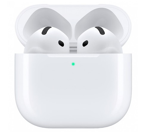 Беспроводные наушники Apple AirPods 4 белого цвета (MXP63) без ANC