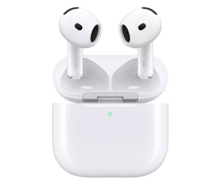 Беспроводные наушники Apple AirPods 4, белый ANC (MXP93)