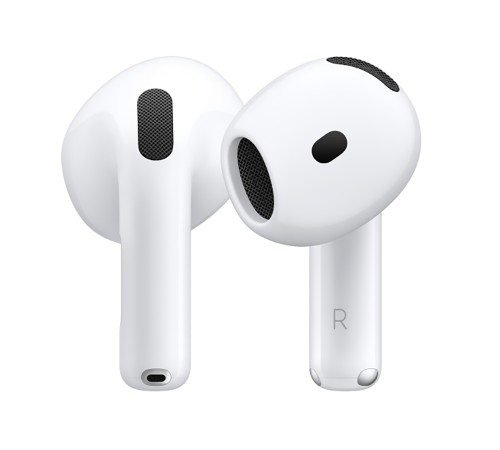 Беспроводные наушники Apple AirPods 4 белого цвета с функцией ANC (MXP93) — новое поколение звука.