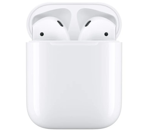 Беспроводные наушники Apple AirPods 2 белого цвета — стильный выбор для ценителей качества
