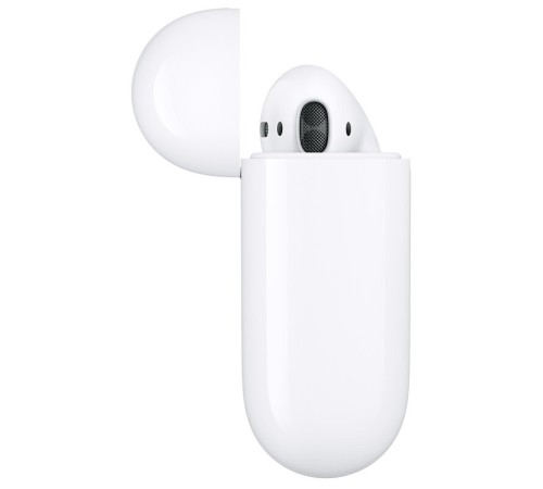 Беспроводные наушники Apple AirPods 2 белого цвета — стильный выбор для ценителей качества
