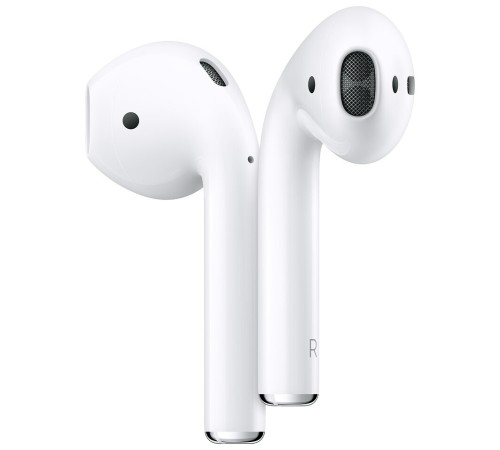 Беспроводные наушники Apple AirPods 2 белого цвета — стильный выбор для ценителей качества