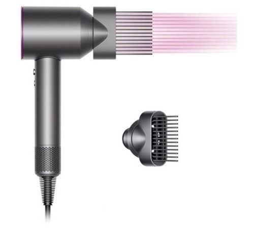 Фен Dyson Supersonic HD07, Nickel/Fuchsia