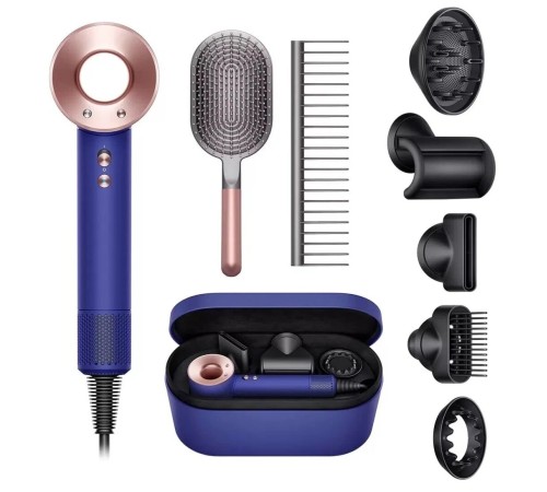 Фен Dyson Supersonic HD07 gift set edition, Vinca Blue and Rose