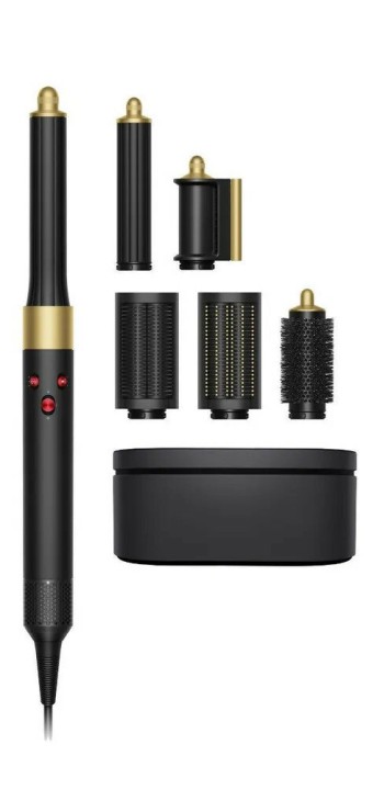 Фен-стайлер Dyson Airwrap complete long HS05, gold/onyx