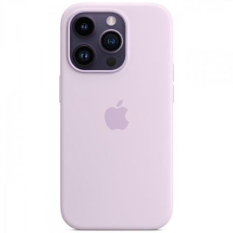 Чехол-накладка силиконовая для iPhone 14 Pro Silicone Case Midnight (6.1), Лиловый