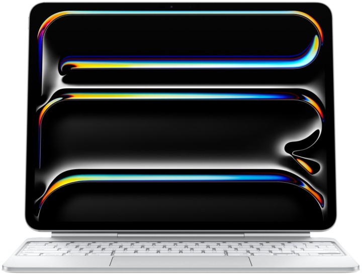 Чехол-клавиатура Apple Magic Keyboard для iPad Pro 13" (M4), белый (MWR43)
