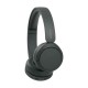 Беспроводные наушники Sony WH-CH520 в чёрном цвете — комфорт и качество звука.