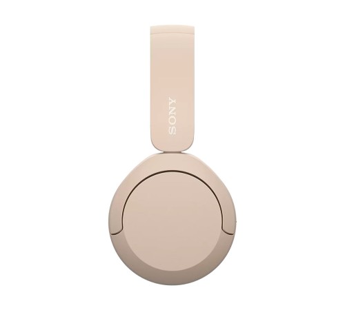 Беспроводные наушники Sony WH-CH520 в бежевом цвете: комфорт и качество звука