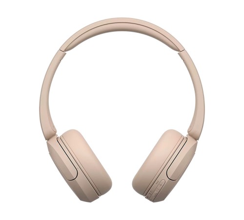 Беспроводные наушники Sony WH-CH520 в бежевом цвете: комфорт и качество звука