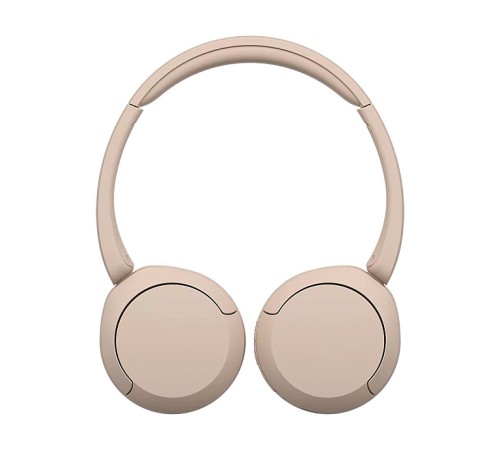 Беспроводные наушники Sony WH-CH520 в бежевом цвете: комфорт и качество звука