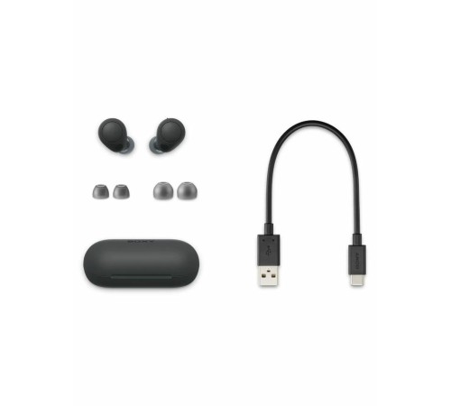 Беспроводные наушники Sony WF-C700N в чёрном цвете: качественный звук и комфорт