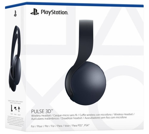 Гарнитура Sony PULSE 3D в цвете «чёрная полночь»: беспроводное погружение в звук