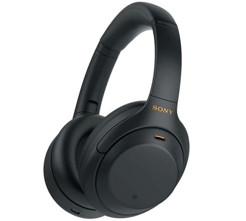 Беспроводные наушники Sony WH-1000XM4 в чёрном цвете: качественный звук и комфорт