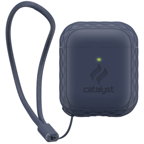 Чехол со шнурком Catalyst Lanyard Case для AirPods 1&amp;2, цвет Темно-синий