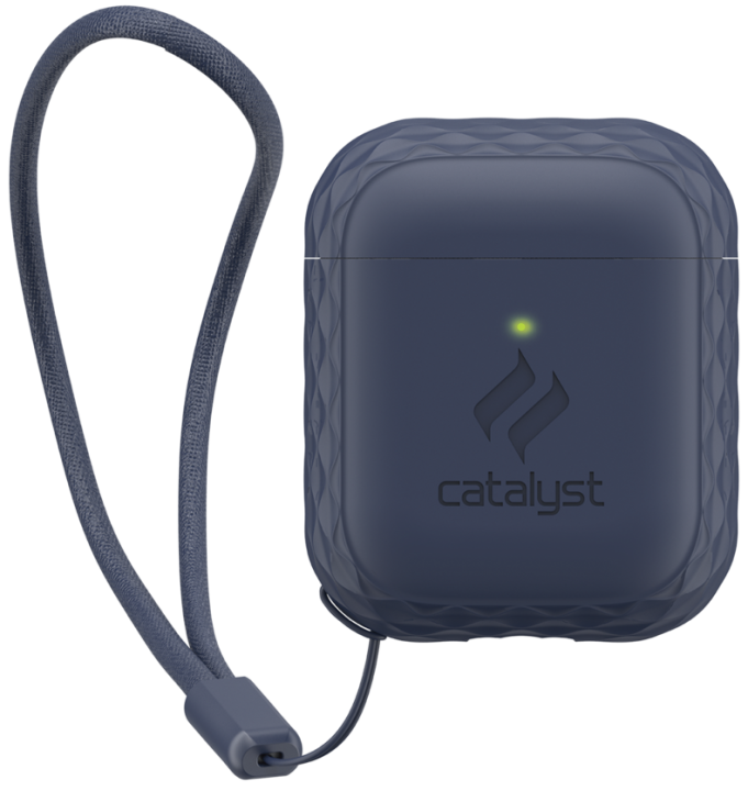 Чехол со шнурком Catalyst Lanyard Case для AirPods 1&amp;2, цвет Темно-синий