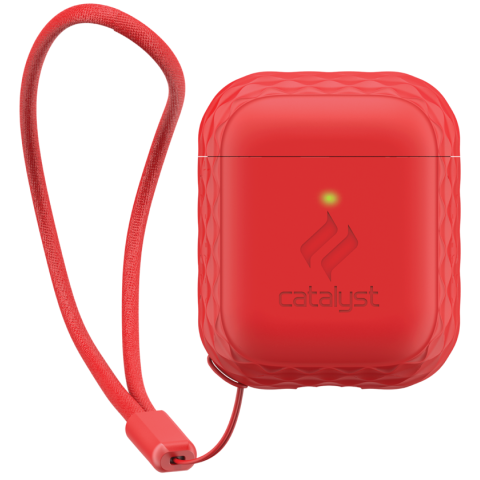 Чехол со шнурком Catalyst Lanyard Case для AirPods 1&amp;2, цвет Красный