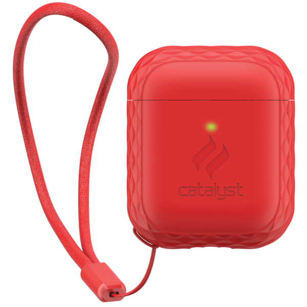 Чехол со шнурком Catalyst Lanyard Case для AirPods 1&amp;2, цвет Красный
