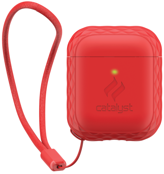 Чехол со шнурком Catalyst Lanyard Case для AirPods 1&amp;2, цвет Красный