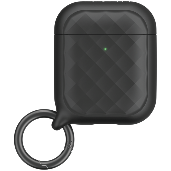 Чехол с карабином Catalyst Ring Clip Case для AirPods 1&amp;2, цвет Черный