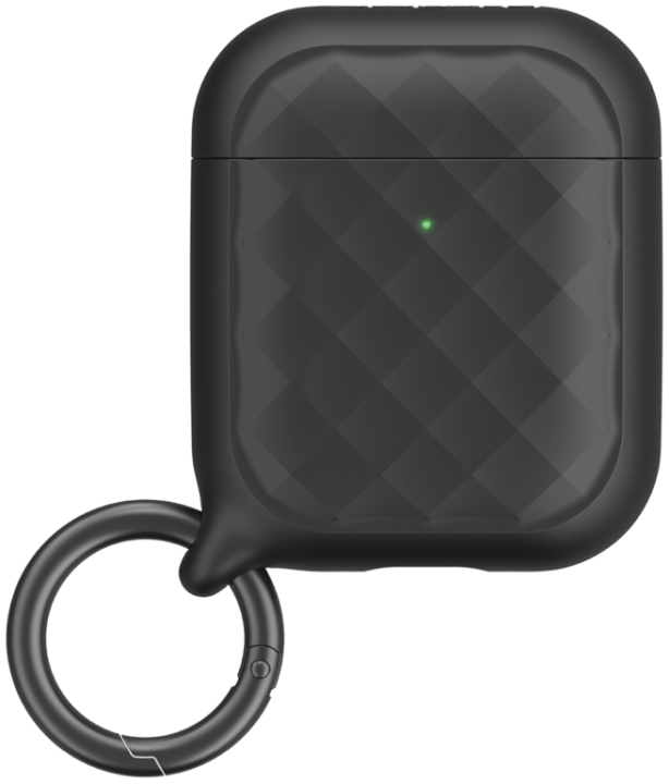 Чехол с карабином Catalyst Ring Clip Case для AirPods 1&amp;2, цвет Черный
