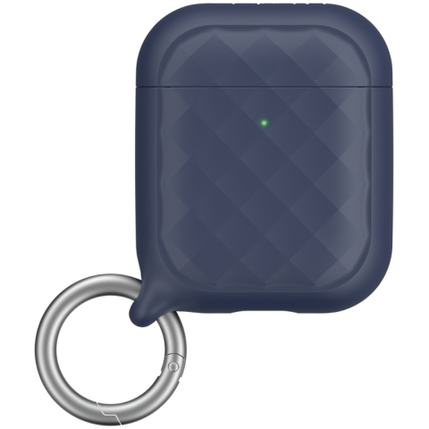 Чехол с карабином Catalyst Ring Clip Case для AirPods 1&amp;2, цвет Темно-синий