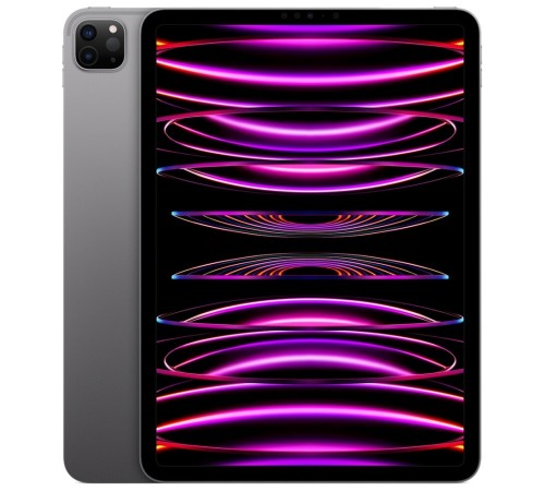Планшет Apple iPad Pro 11 2022 года 256 ГБ Wi-Fi + Cellular в космическом сером цвете — мощный выбор для творчества и работы.