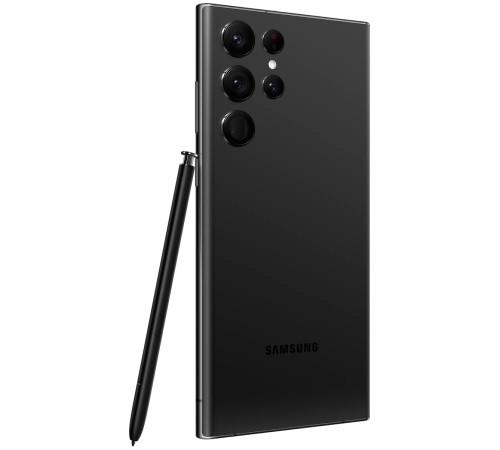 Смартфон Samsung Galaxy S22 Ultra 12/512 ГБ в цвете «чёрный фантом»: мощный и стильный выбор.