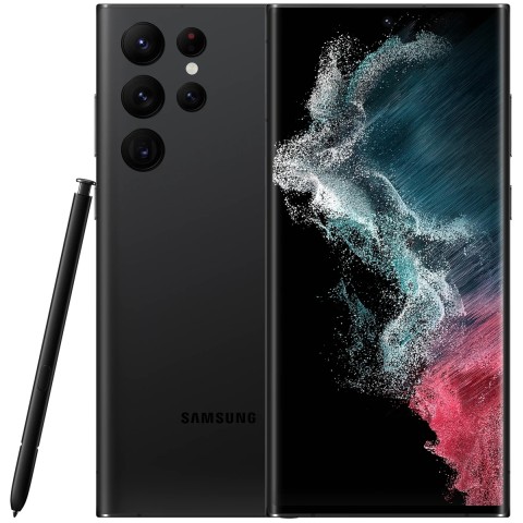 Смартфон Samsung Galaxy S22 Ultra 8/128 ГБ, черный фантом