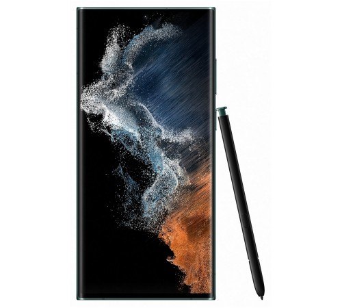 Смартфон Samsung Galaxy S22 Ultra 12/512 ГБ в зелёном цвете — мощная модель для ценителей качества.
