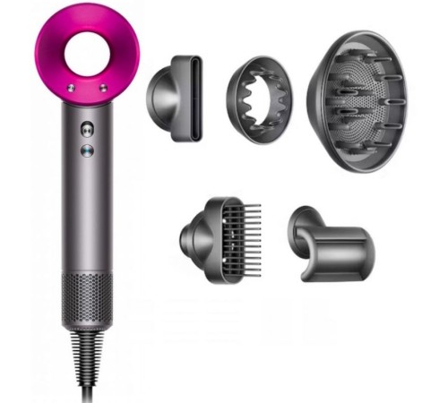 Фен Dyson Supersonic HD07, GB, antrazit/fuchsia (антрацит/фуксия) 