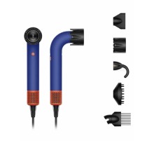 Фен Dyson Supersonic HD18, vinca blue /topaz orange, синий/топаз (без кейса)