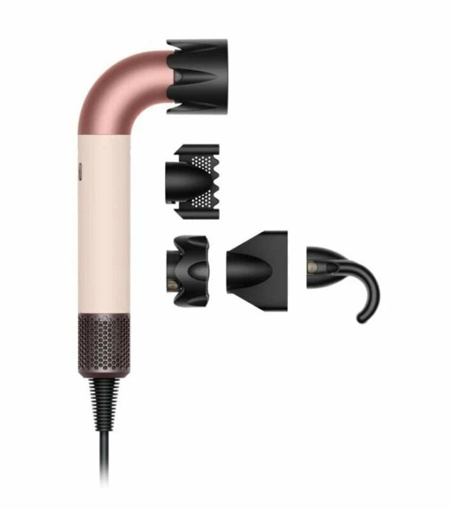 Фен Dyson Supersonic HD17 розовый/золотой (ceramic pink/rose gold), с кейсом, не наша вилка