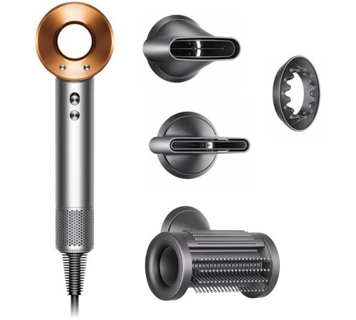 Фен Dyson Supersonic HD15, никель/медь, HK