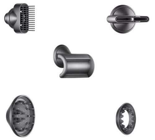 Фен Dyson Supersonic HD07 (с кейсом), onyx black/gold (черный/золотой) 