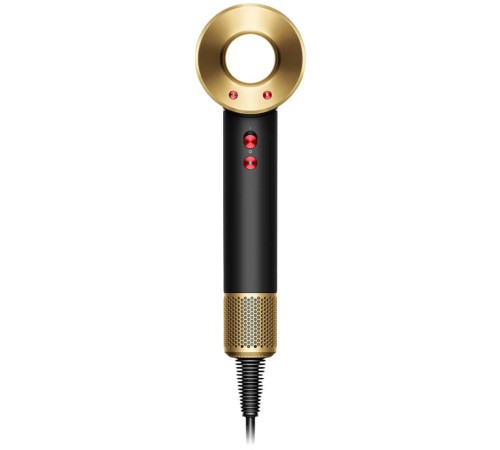 Фен Dyson Supersonic HD07 (с кейсом), onyx black/gold (черный/золотой) 