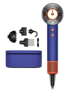 Фен Dyson Supersonic HD16 с кейсом, vinca blue/topaz, cиний/топаз, наша вилка
