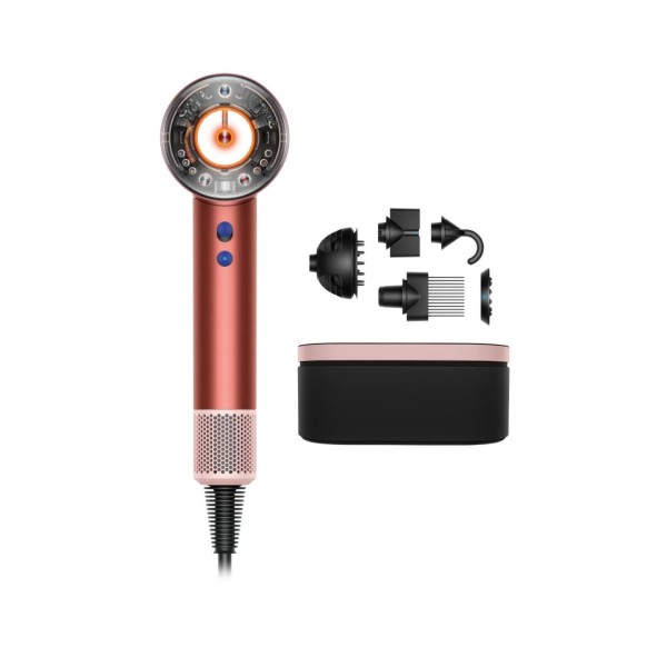 Фен Dyson Supersonic HD16 с кейсом, strawberry bronze/blush pink, клубнично-бронзовый/розовый, не наша вилка