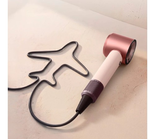 Фен Dyson HD19 розовый/золотой (ceramic pink/rose gold), с кейсом, не наша вилка