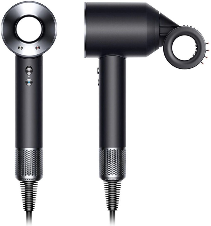 Фен Dyson Supersonic HD15, черный/никель (black/nickel), не наша вилка