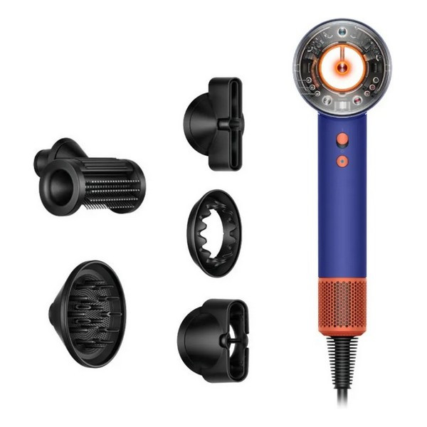 Фен Dyson Supersonic HD16, prussian blue/topaz, cиний/топаз, не наша вилка