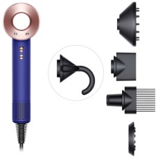 Фен Dyson Supersonic HD07 с кейсом для хранения, Vinca blue/Rosé, не наша вилка Фен Dyson Supersonic HD07 с кейсом для хранения, Vinca blue/Rosé, не наша вилка