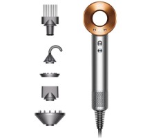 Фен Dyson Supersonic HD07, яркий никель/медный