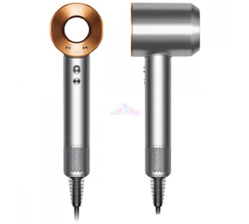 Фен Dyson Supersonic HD07, яркий никель/медный