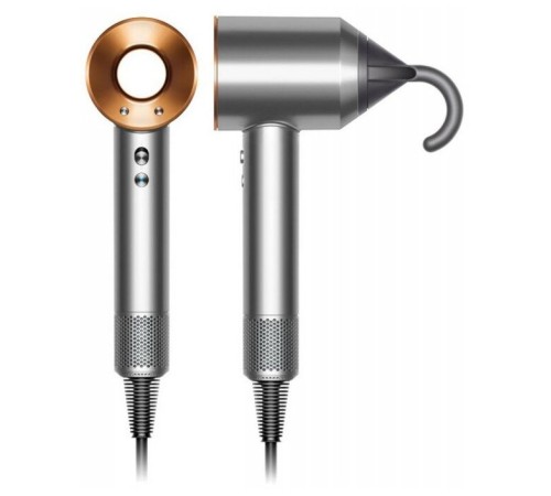 Фен Dyson Supersonic HD07, яркий никель/медный