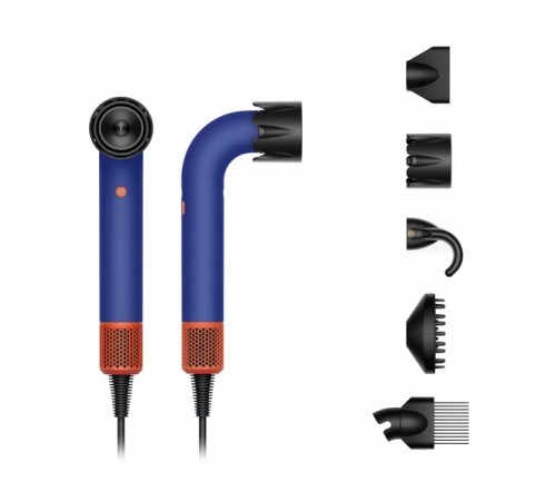 Фен Dyson Supersonic R Pro HD18, vinca blue /topaz orange, синий/топаз