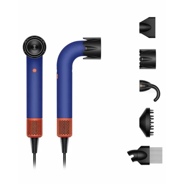 Фен Dyson Supersonic R Pro HD18, vinca blue /topaz orange, синий/топаз, не наша вилка