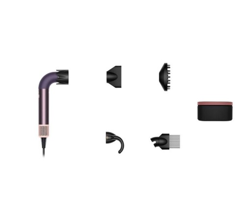 Фен Dyson Supersonic HD17 с кейсом, Jasper Plum